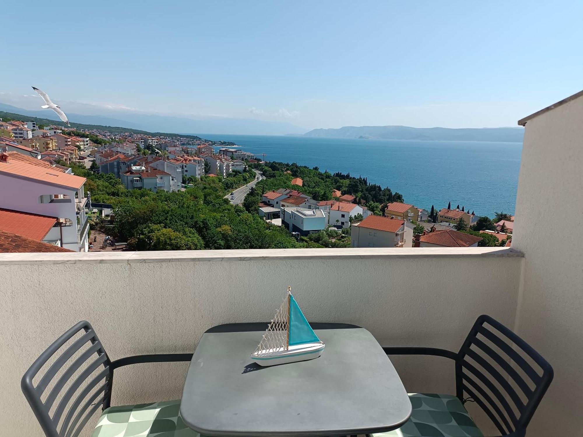 Apartament Seny&Siky Crikvenica Zewnętrze zdjęcie